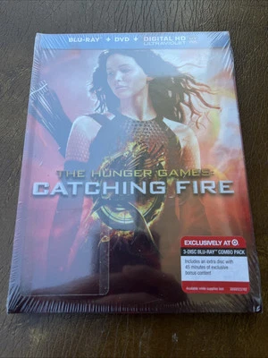Hunger Games: Catching Fire (Blu-ray/DVD/Digital, 2014) Target DigiBook SEALED!! - Image 1 of 2