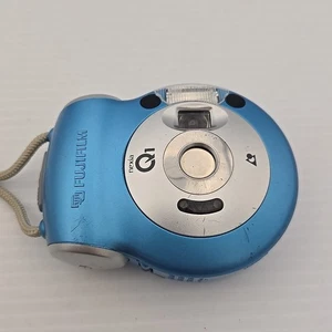 Fujifilm Nexia Q1 APS Camera W/Flash - Blue - Works - Picture 1 of 2