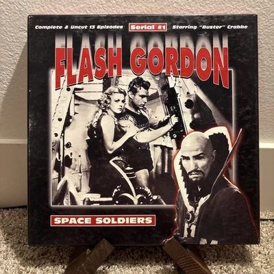 FLASH GORDON / SPACE SOLDIERS - SERIAL #1  LASERDISC BOXSET - Image 1 of 2