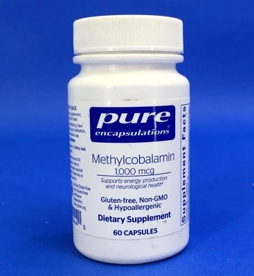 Pure Encapsulations Metilcobalamina 1000 Mcg 60 Cápsulas Foto 1 de 3