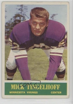 1964 Philadelphia Mick Tingelhoff #110 Rookie RC HOF - Image 1 of 2