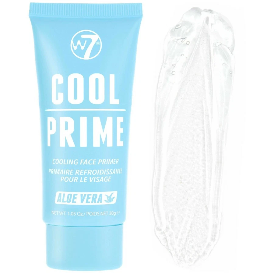 4 × W7 London Cool Prime Cooling Face Primer Aloe Vera 30g  - Image 1 of 1