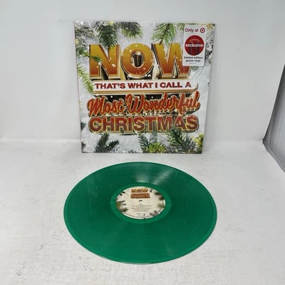 NOW Most Wonderful Christmas Various Artists Target Exclusive Green Vinyl *Read* - Image 1 of 4