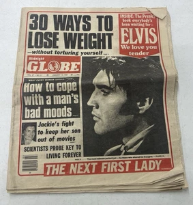 Midnight Globe Magazine January 15, 1980 Elvis Presley book "We love you Tender" - Picture 1 of 4