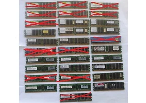 Various 512MB DDR Desktop Memory PC-3200 400MHz 184Pin DIMM DDR-400 Choose One - Picture 1 of 3