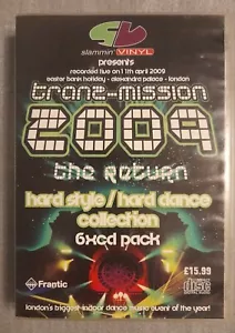 Tranz-Mission 2009 The Return - Hardstyle & Hard Dance Pack - 6xCD Slammin Vinyl - Picture 1 of 2