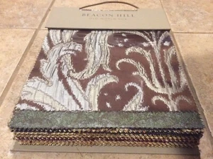 Beacon Hill By Robert Allen Old World Silk Fabric Book 44 Different Fabrics New - Picture 1 of 12
