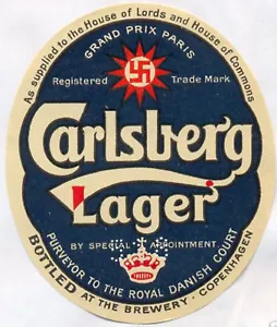 CARLSBERG LAGER BIERETIKETT T-SHIRT COPPENHAGEN DÄNEMARK GRÖSSEN SMALL - XXXLARGE ( - Bild 1 von 1