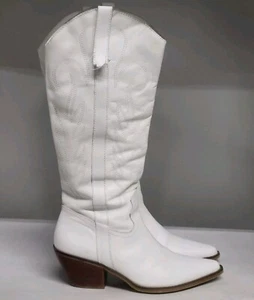 Coconuts by Matisse Agency Western Boot Ivory Women Size 7.5M (READ DESCRIPTION) - Picture 1 of 12