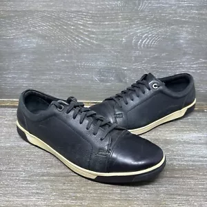 Cole Haan Berkley Grand Air OS Leather Casual Sneakers Shoes Black Mens Size 13 - Picture 1 of 10