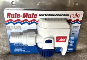 Rule-Mate 500 GPH Fully Automated Bilge Pump - 12V RM500B - Picture 1 of 2
