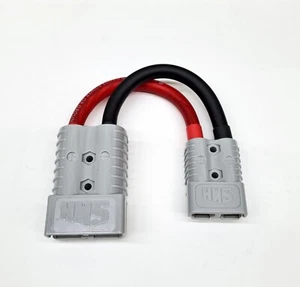 SB350 Gray to SB175 Gray Adapter Cable, MADE IN USA,HEAVY DUTY - Foto 1 di 1