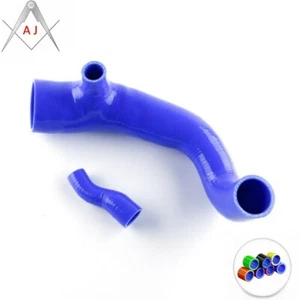 Blue For 07-12 MINI COOPER S R56 R57 Air Intake Boost Silicone Inlet Hose Kit - Picture 1 of 4