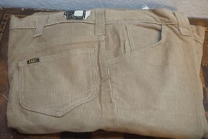 VINTAGE TOLLE NOS KORD BRAUN HELLBRAUN HERREN ROCKABILLY LEE JEANS PFANNEN GLOCKENUNTERTEILE - Bild 1 von 3