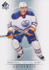 2012-13 SP Authentic #7 JORDAN EBERLE - Edmonton Oilers