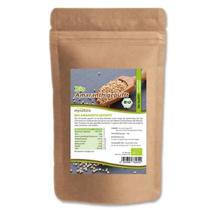 Mynatura Bio Amaranth gepufft 700g Vegane Küche Frühstück Backen Diät - Bild 1 von 1