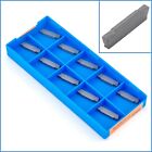 10Pcs Mgmn200-G Pc9030 Carbide Inserts Boring Carving Cutter Wood Lathe Set