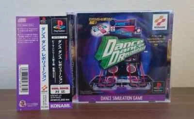 Playstation Dance Dance Revolution + SPINE CARD Japanese PS1 Game Free Ship - Image 1 of 4