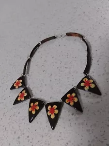 Handmade Vintage Polynesian Necklace - Picture 1 of 7