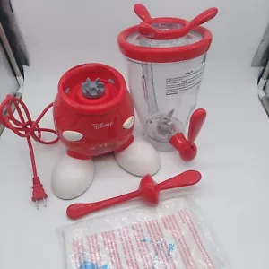 Frullatore a tema Disney Topolino 2004 rosso Torna alle origini mai usato - Foto 1 di 4