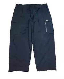 Nike Sportswear Pants Size 2XL 36x24 Black Drawstring Cargo Pockets Relaxed Y2K - Picture 1 of 14