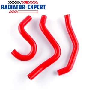 FOR HONDA CR80R 1998-2002/CR85R EXPERT 2003-2007 SILICONE RADIATOR HOSE - Picture 1 of 12