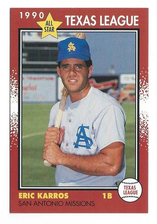 1990 Grand Slam Texas League All-Stars Minor League Baseball card - PICK Choose - Image 1 of 1