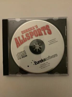 Eureka's All Sports (PC, 1998) Retro Basketball Baseball Horse Racing Game - Image 1 of 3