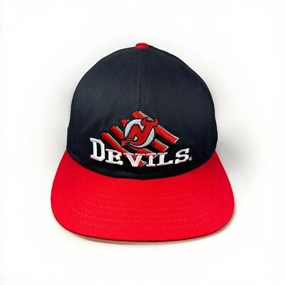 Gorra de colección de los 90 New Jersey Devils Snapback, gorra de la NHL, hockey, 100 % algodón - CCM Foto 1 de 4