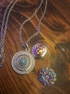 Druckknopf Halskette - Bild 1 von 3