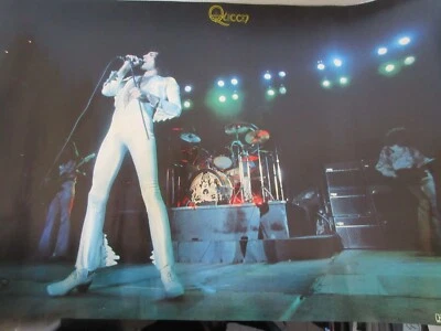 Queen Japan Promo Poster from Warner Pioneer Late 70's Freddie Mercury Brian May - Image 1 of 4