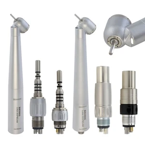 Dental Surgical Handpiece 45 Degree High Speed Fiber Optic KaVo NSK LED Coupler - Picture 1 of 123