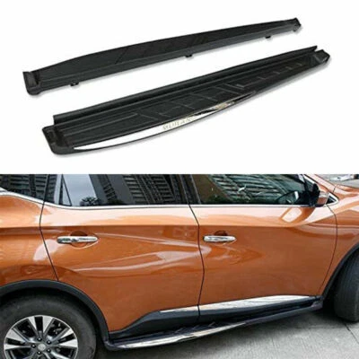 Escalón lateral fijo 2 piezas para estribo Nissan Murano 2015-2021 barra Nerf Foto 1 de 4