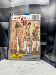 Burda Vintage Sewing Pattern 3204 Blouse,Dres,Blouse,Pants,Sizes 8-18 - Picture 1 of 3