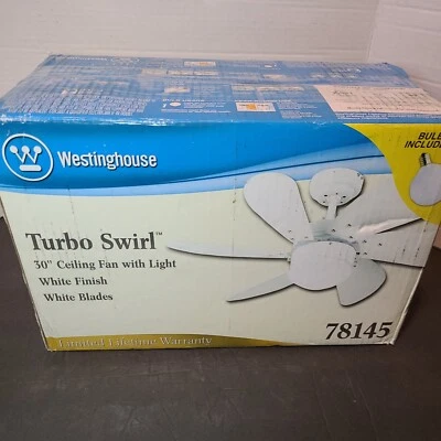 Westinghouse 78145 Turbo Swirl 30-Inch Six-Blade Indoor Ceiling Fan - Image 1 of 3