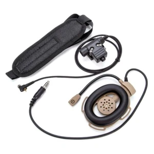 Single Side Headset and PTT Adapter for PR1500 JT1000 MT2000 Clear Communication - Zdjęcie 1 z 8