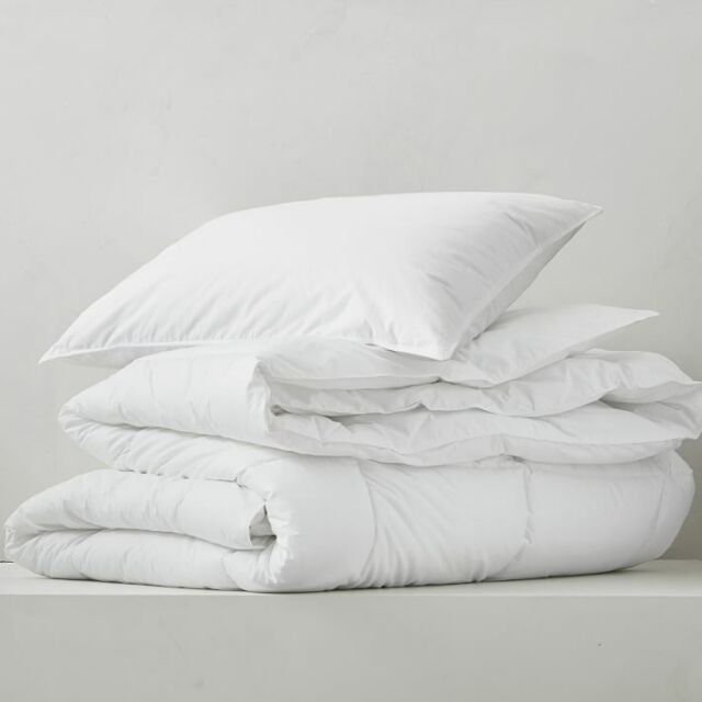 Pottery Barn's HydroCool Down-Alternative Duvet, Tested