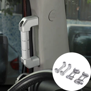For Toyota FJ Cruiser A-Pillar Handle Replacement Conversion Aluminium Silver - Picture 1 of 12