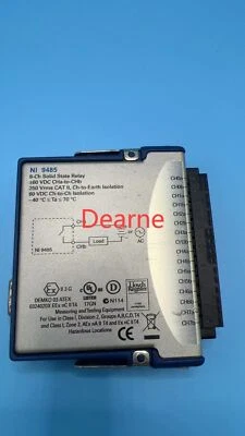 National Instruments NI 9485 cDAQ Relay Output Module, 8 Channel SSR - Image 1 of 4