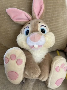 Disney Store Miss Bunny Rabbit 14" soft plush cuddly toy Bambi Gift Easter - Picture 1 of 11