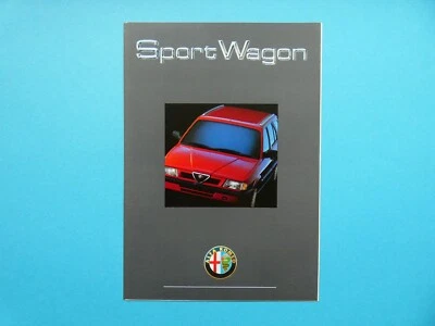 Folleto / Catálogo / Folleto - Alfa Romeo - SportWagon - 1,7 IE - 09/90 Foto 1 de 4