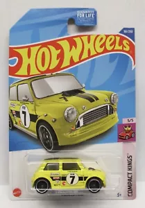 Estuche H Hot Wheels 2022 * Treasure Hunt * Morris Mini Compact Kings 5/5 - Imagen 1 de 1