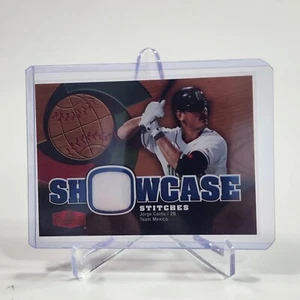 2006 Flair Showcase - Showcase Stitches #SS-JC Jorge Cantu (MEM) - Picture 1 of 2