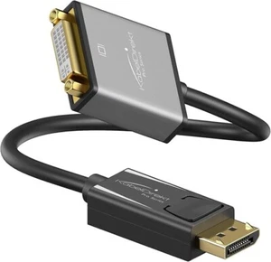 KabelDirekt - Adaptador DisplayPort DP a DVI - 0,15 m - Imagen 1 de 4