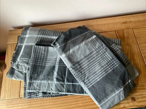 black and grey double duvet set 90’s - Picture 1 of 1