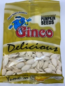 Roasted and Salted Pumpkin Seeds with Shell 10 x 100g PUMPKIN SEEDS SALTED - Picture 1 of 2