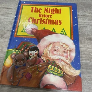 NIGHT BEFORE CHRISTMAS ~ Vintage 1980’s Children’s Classic Story Picture Book - Picture 1 of 9