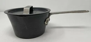 Professional NSF Anodized aluminum 1 quart sauce pan with lid  Pour Spout - Picture 1 of 10