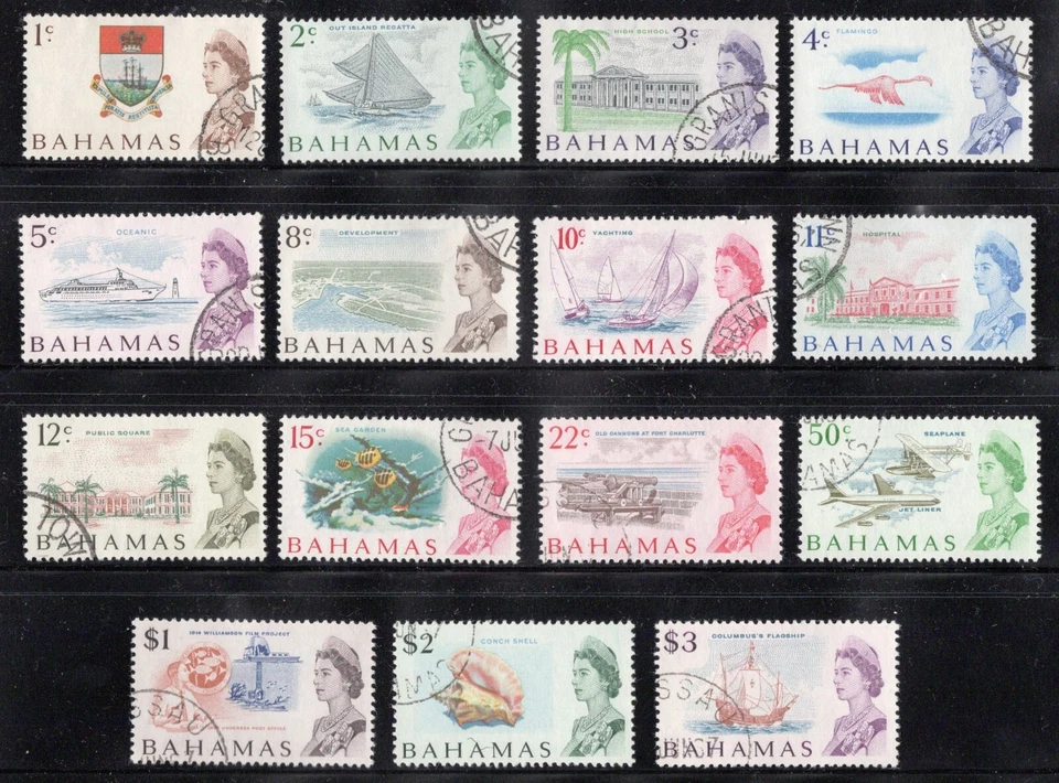 BAHAMAS  #252-266  CTO — 第 1/1 张图片