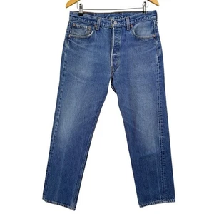 VTG Levi's 501XX Jeans Button Fly Men 35x33 made in USA (actual 33x30) 1995 - Picture 1 of 9
